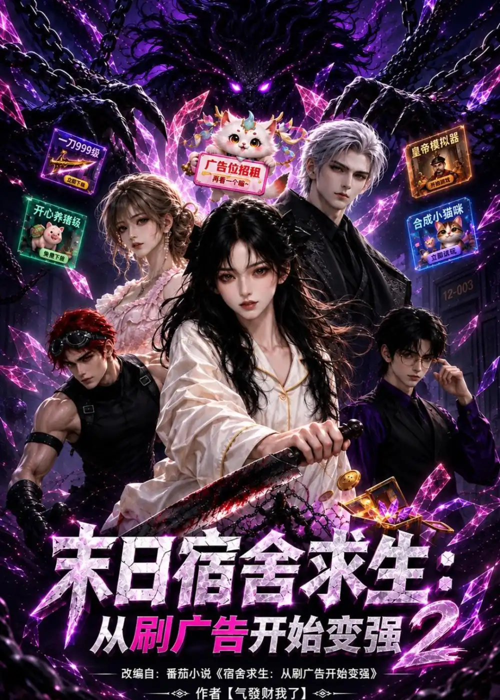 《末日宿舍求生从刷广告开始变强第二季（102集）AI短剧》短剧全集免费在线观看-CD网盘社
