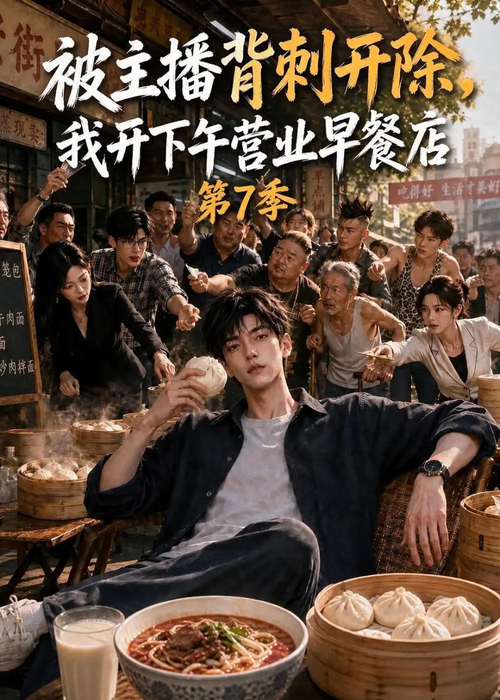 《被主播背刺开除，我开下午营业早餐店第7季&被主播背刺开除我开下午营业早餐店第7季（105集）AI短剧》短剧全集免费在线观看-CD网盘社