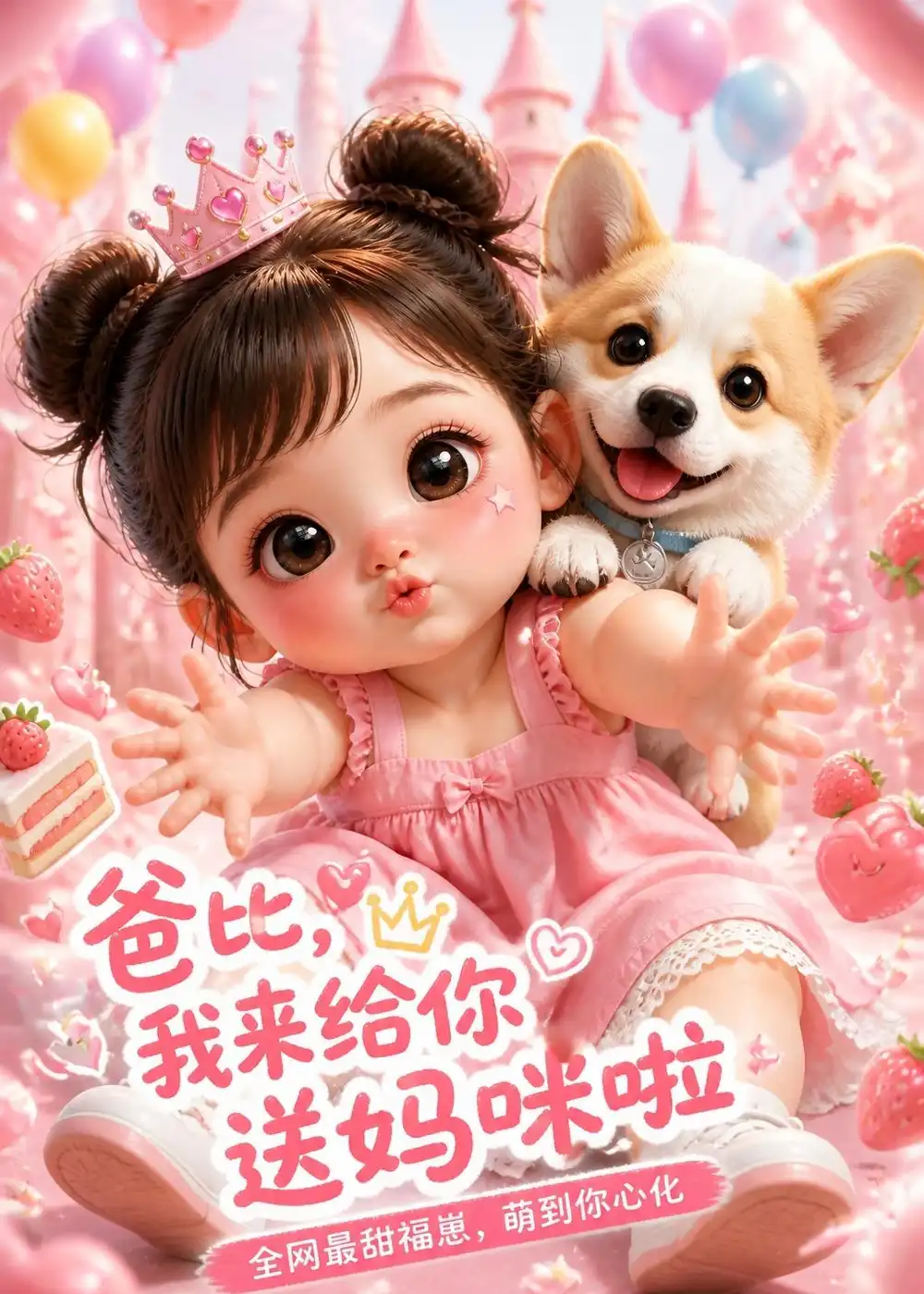 《爸比，我来给你送妈咪啦&爸比我来给你送妈咪啦（89集）AI短剧》短剧全集免费在线观看-CD网盘社