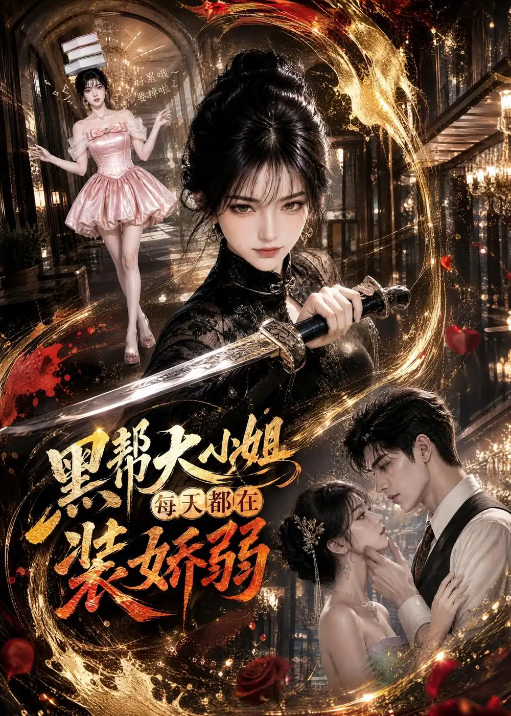 《黑帮大小姐每天都在装娇弱（78集）AI短剧》短剧全集免费在线观看-CD网盘社