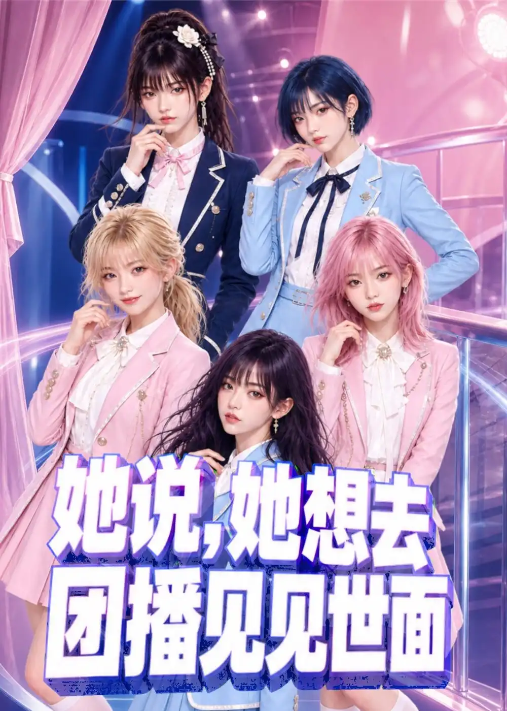 她说，她想去团播见见世面&她说她想去团播见见世面（64集）AI短剧全集免费在线观看 - 第一搜