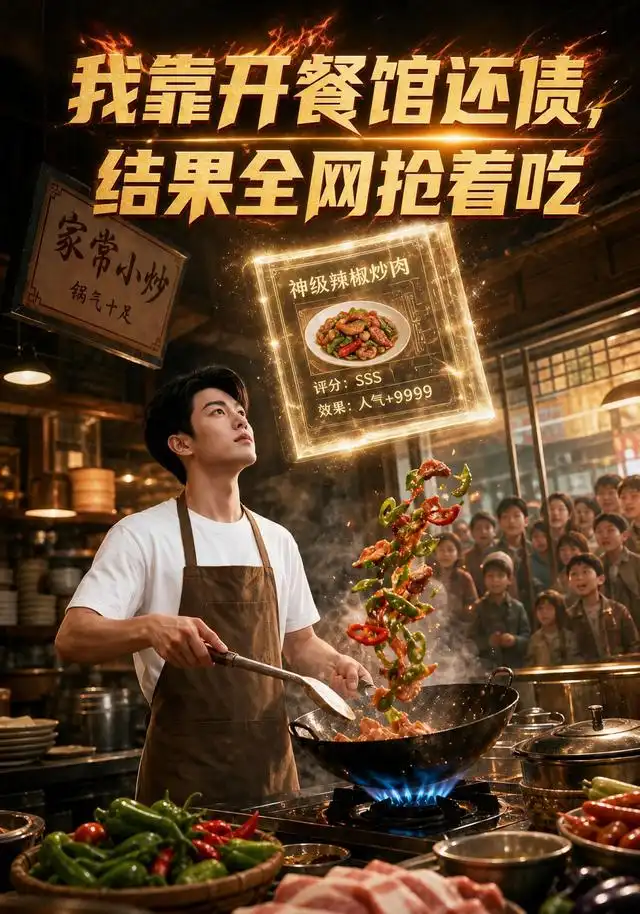 《我靠开餐馆还债，结果全网抢着吃&我靠开餐馆还债结果全网抢着吃（114集）AI短剧》短剧全集免费在线观看-CD网盘社
