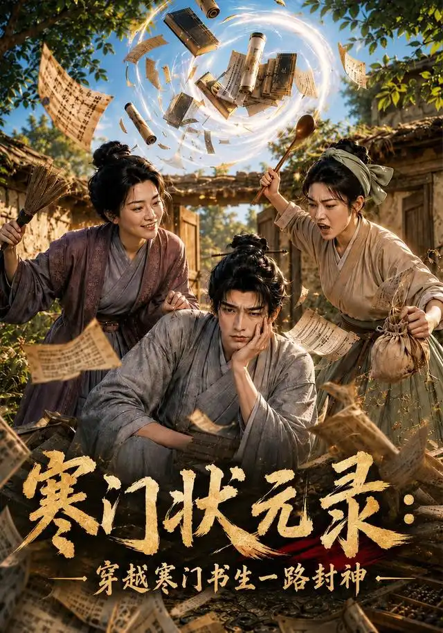 《寒门状元录：穿越寒门书生一路封神&寒门状元录穿越寒门书生一路封神（82集）AI短剧》短剧全集免费在线观看-CD网盘社