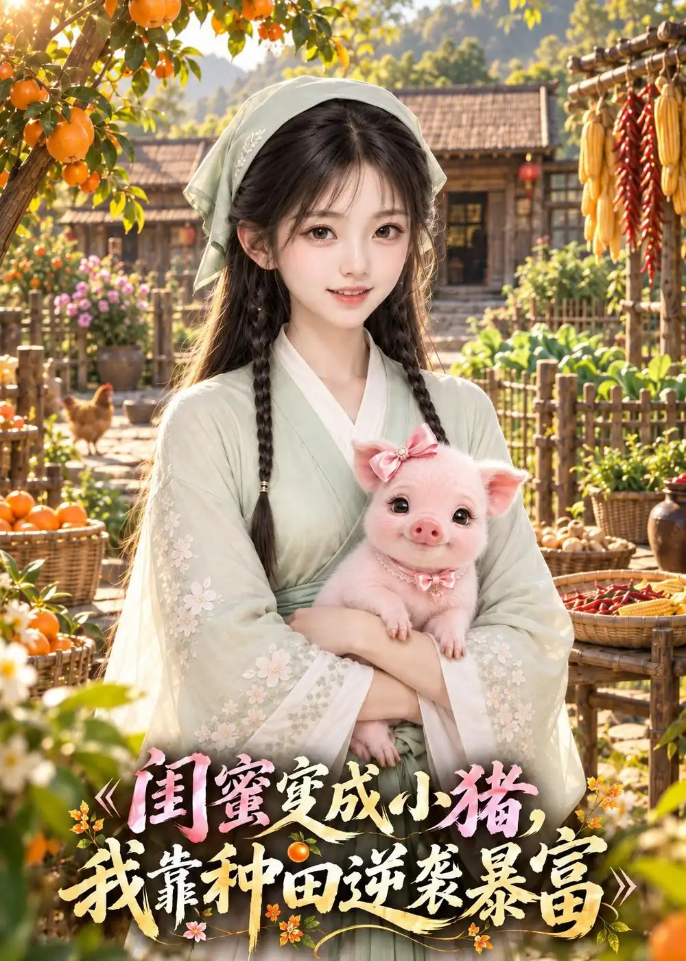 《闺蜜变成小猪，我靠种田逆袭暴富&闺蜜变成小猪我靠种田逆袭暴富（51集）AI短剧》短剧全集免费在线观看-CD网盘社