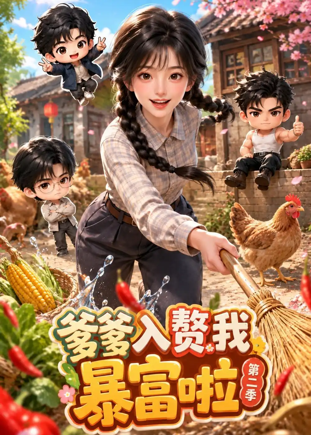 《爹爹入赘我暴富啦第二季（138集）AI短剧》短剧全集免费在线观看-CD网盘社