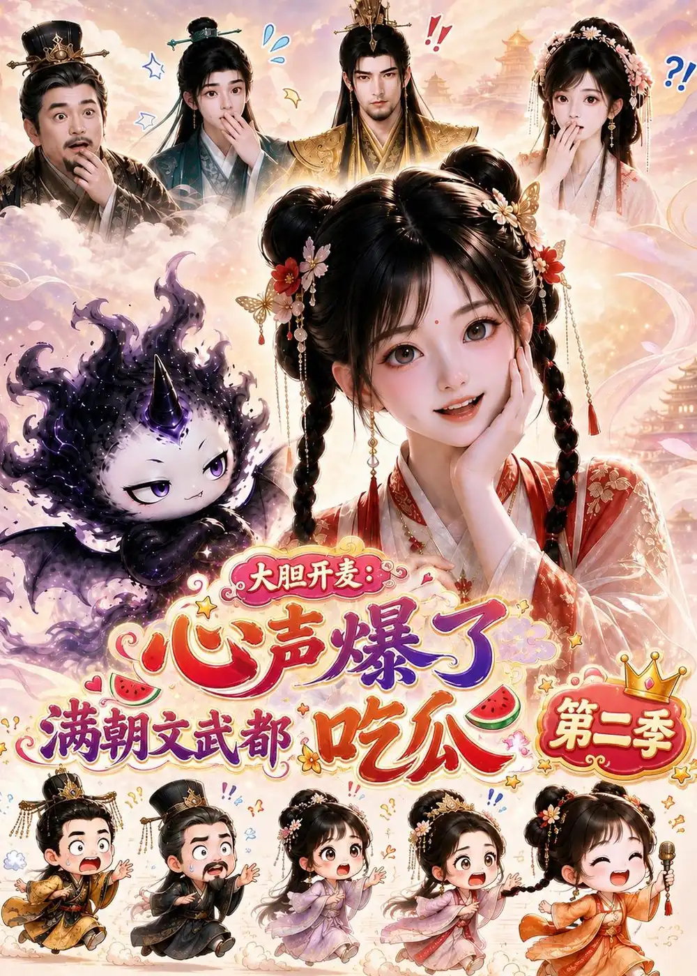 《大胆开麦：心声爆了满朝文武都吃瓜第二季&大胆开麦心声爆了满朝文武都吃瓜第二季（100集）AI短剧》短剧全集免费在线观看-CD网盘社