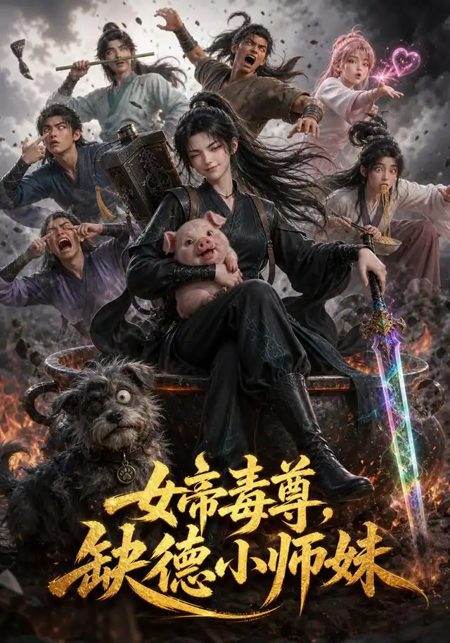 《女帝毒尊，缺德小师妹&女帝毒尊缺德小师妹（117集）AI短剧》短剧全集免费在线观看-CD网盘社