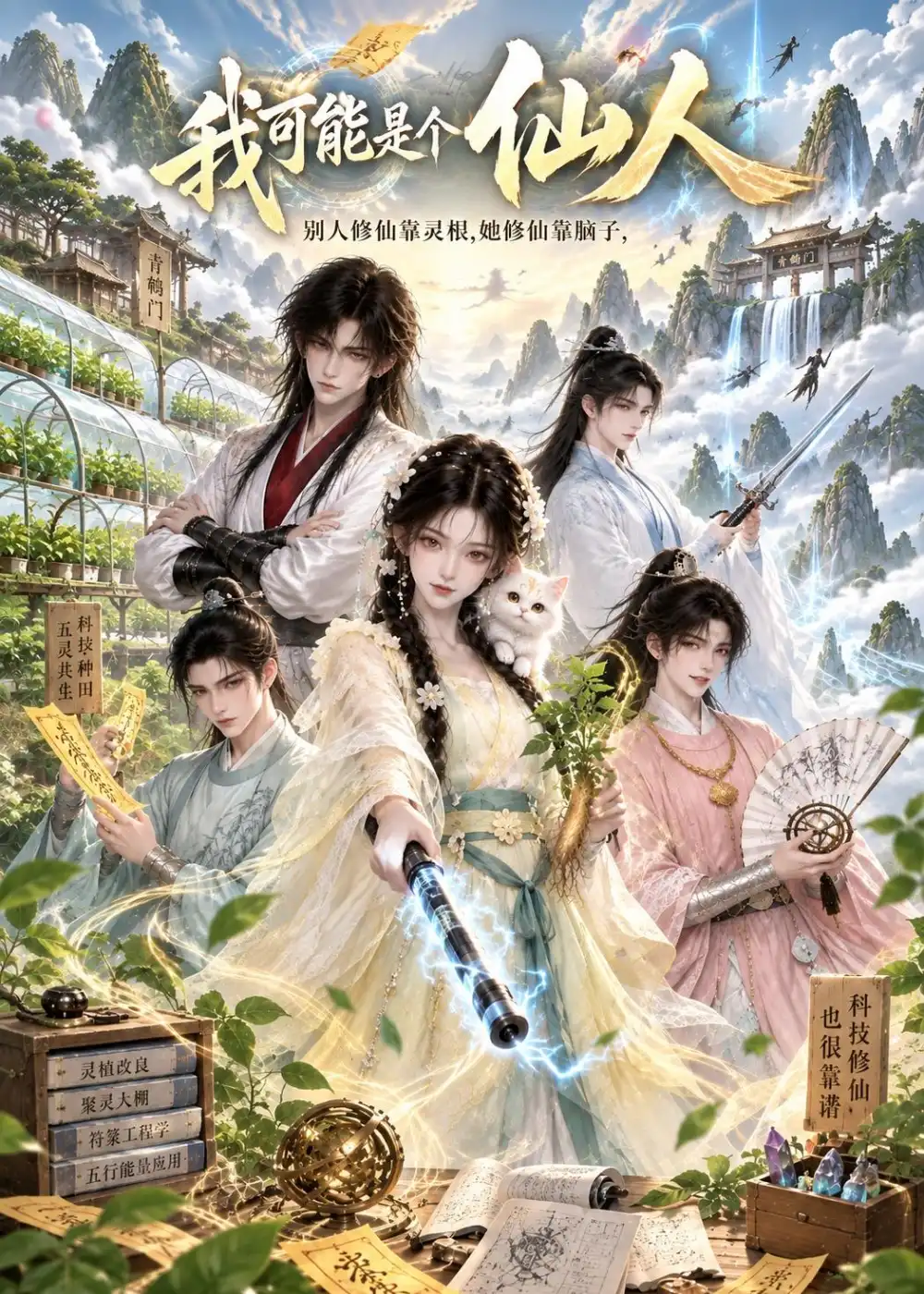 《我可能是个仙人（92集）AI短剧》短剧全集免费在线观看-CD网盘社