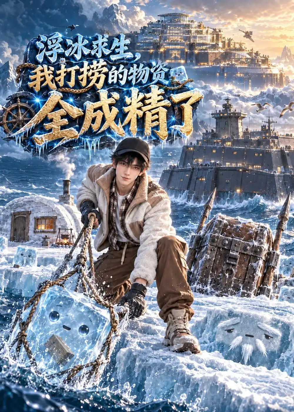 浮冰求生，我打捞的物资全成精了&浮冰求生我打捞的物资全成精了（100集）AI短剧全集免费在线观看 - 第一搜