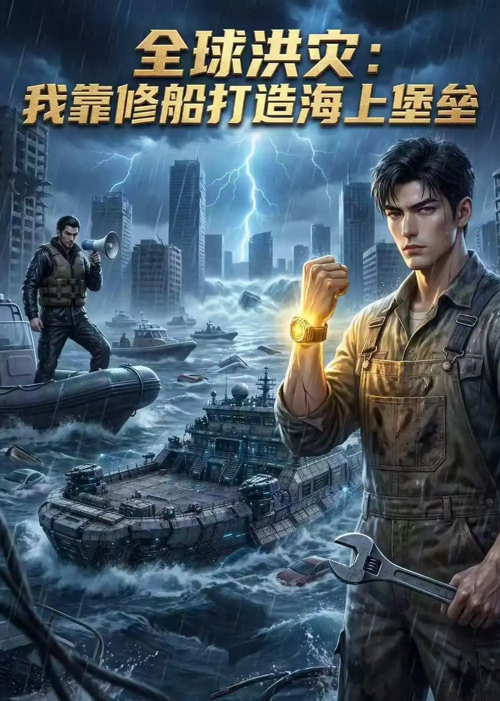 《全球洪灾 我靠修船打造海上堡垒第一季（82集）AI短剧》短剧全集免费在线观看-CD网盘社