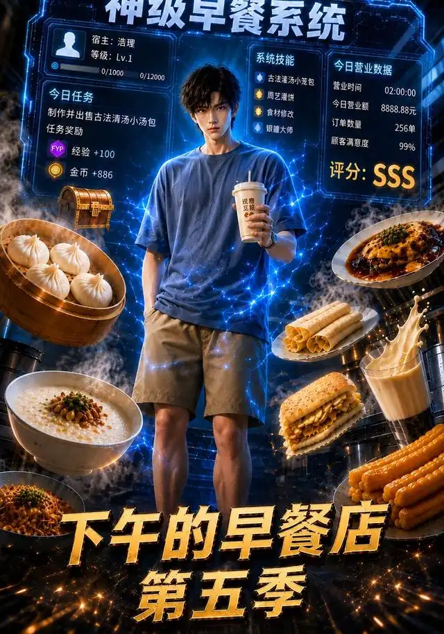 《下午的早餐店第五季（97集）AI短剧》短剧全集免费在线观看-布伊影视网