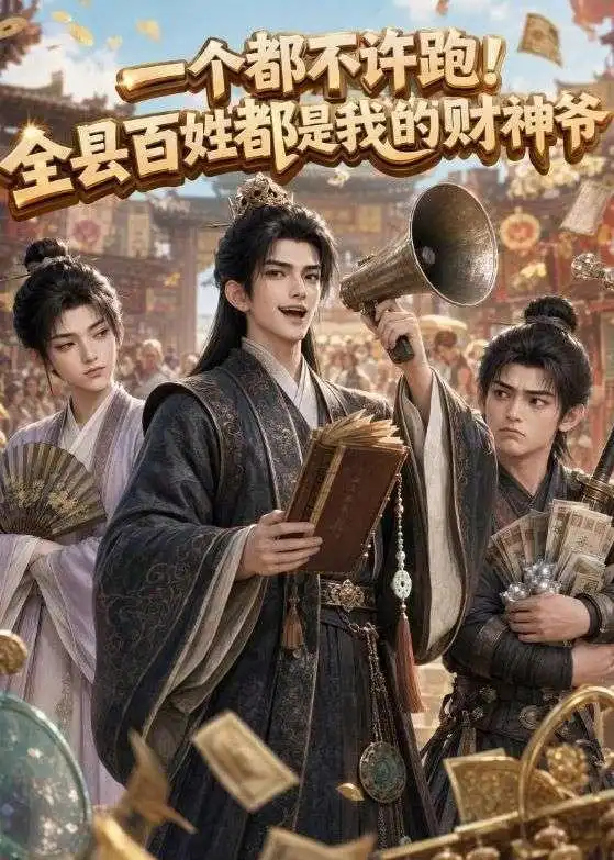 《一个都不许跑！全县百姓都是我的财神爷&一个都不许跑全县百姓都是我的财神爷（50集）AI短剧》短剧全集免费在线观看-CD网盘社