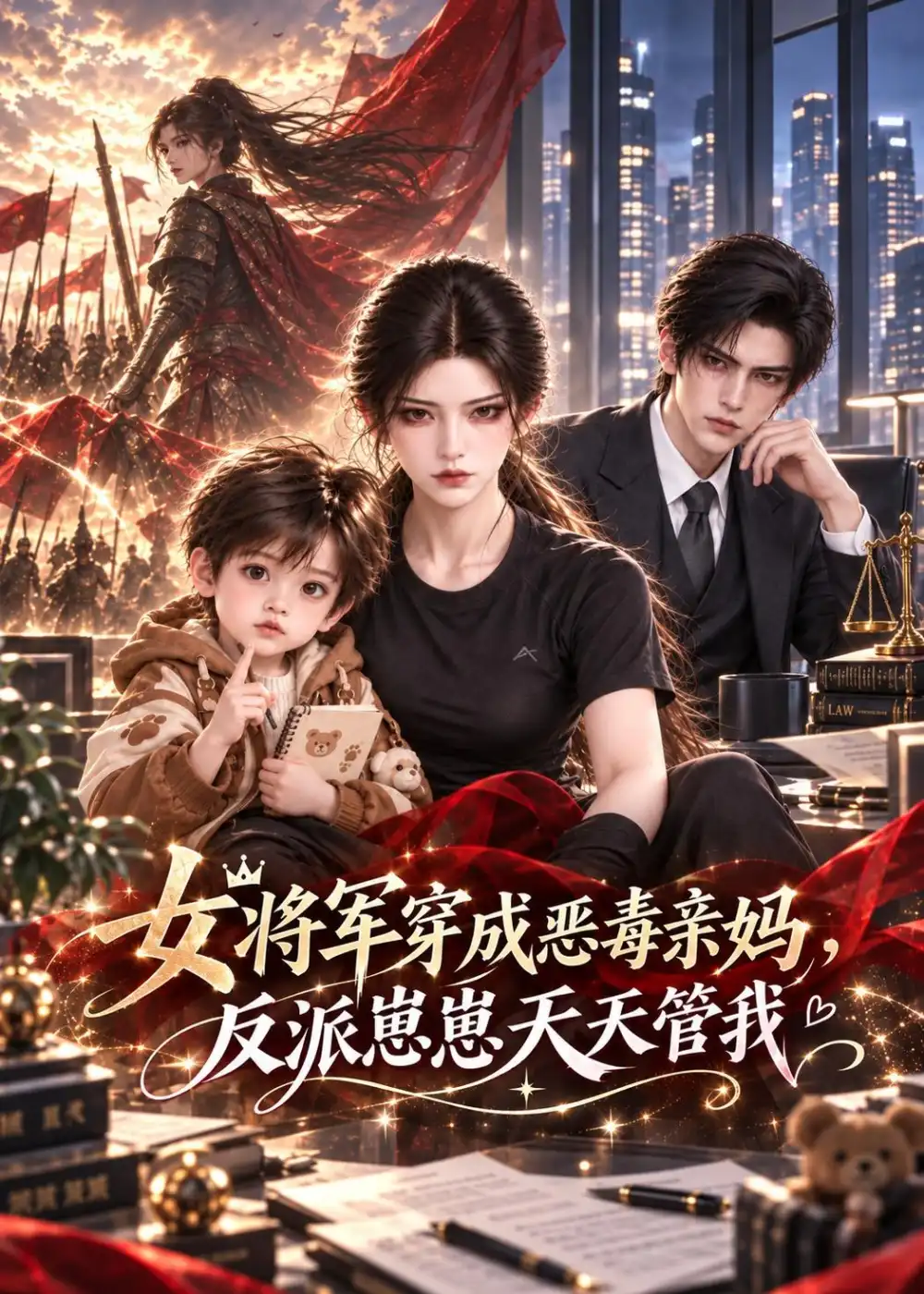 《女将军穿成恶毒亲妈,反派崽崽天天管我&女将军穿成恶毒亲妈反派崽崽天天管我(53集)AI短剧》短剧全集免费在线观看-CD网盘社