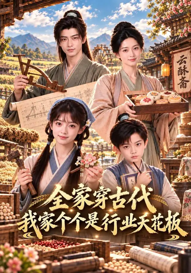 《全家穿古代，我家个个是行业天花板&全家穿古代我家个个是行业天花板（105集）AI短剧》短剧全集免费在线观看-CD网盘社