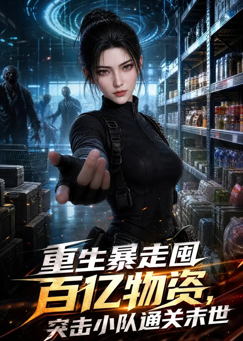 《重生暴走囤百亿物资，突击小队通关末世&重生暴走囤百亿物资突击小队通关末世（150集）AI短剧》短剧全集免费在线观看-CD网盘社
