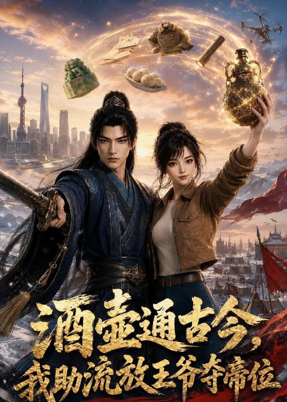 酒壶通古今，我助流放王爷夺帝位第一季&酒壶通古今我助流放王爷夺帝位第一季（94集）AI短剧全集免费在线观看 - 第一搜