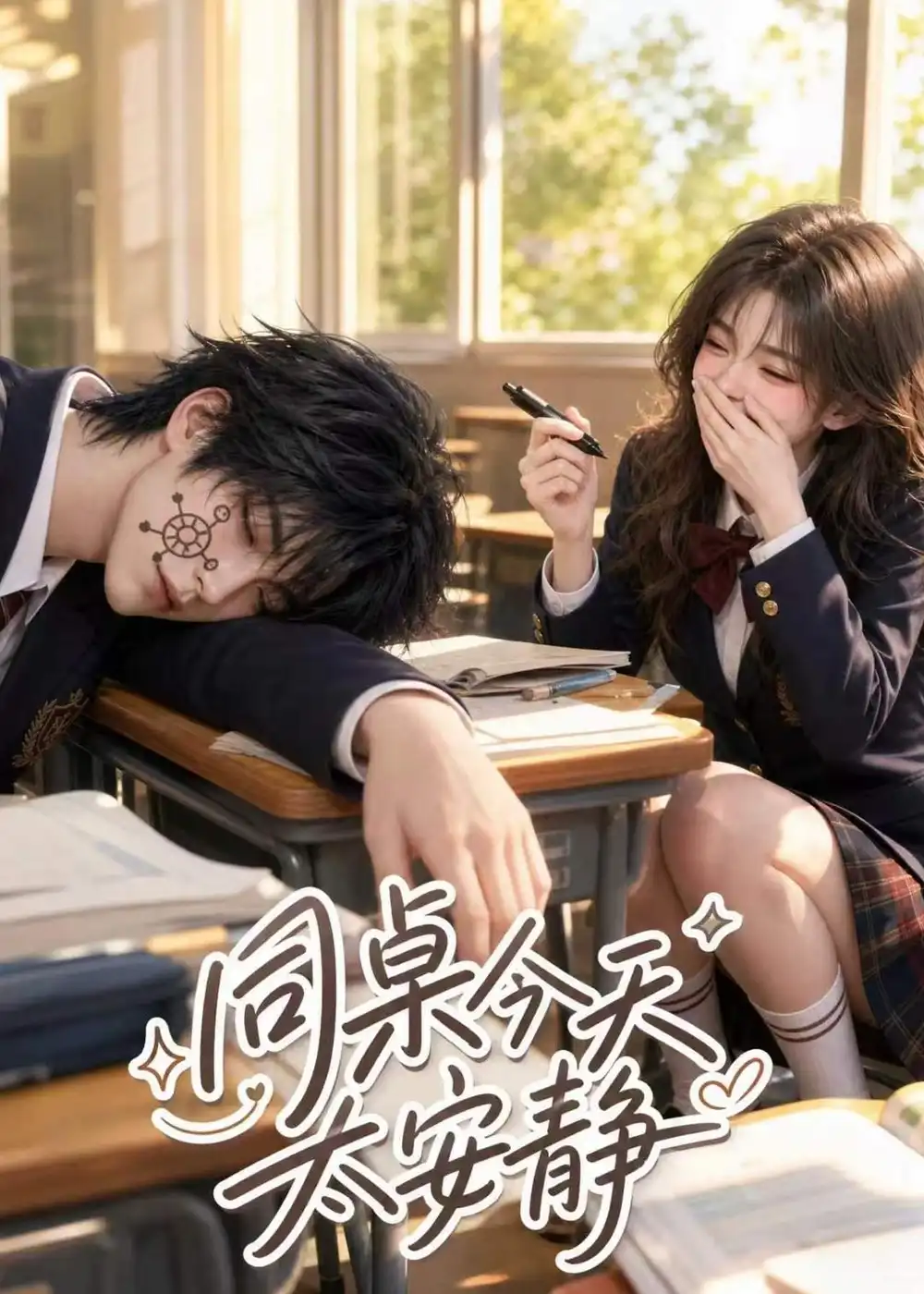 《同桌今天太安静（38集）AI短剧》短剧全集免费在线观看-CD网盘社
