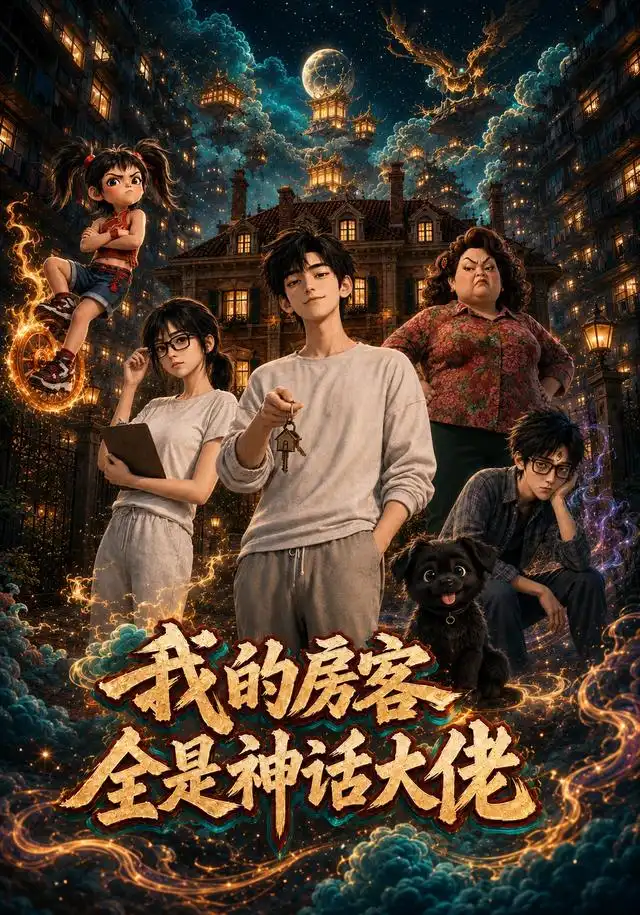 《我的房客全是神话大佬（60集）AI短剧》短剧全集免费在线观看-CD网盘社