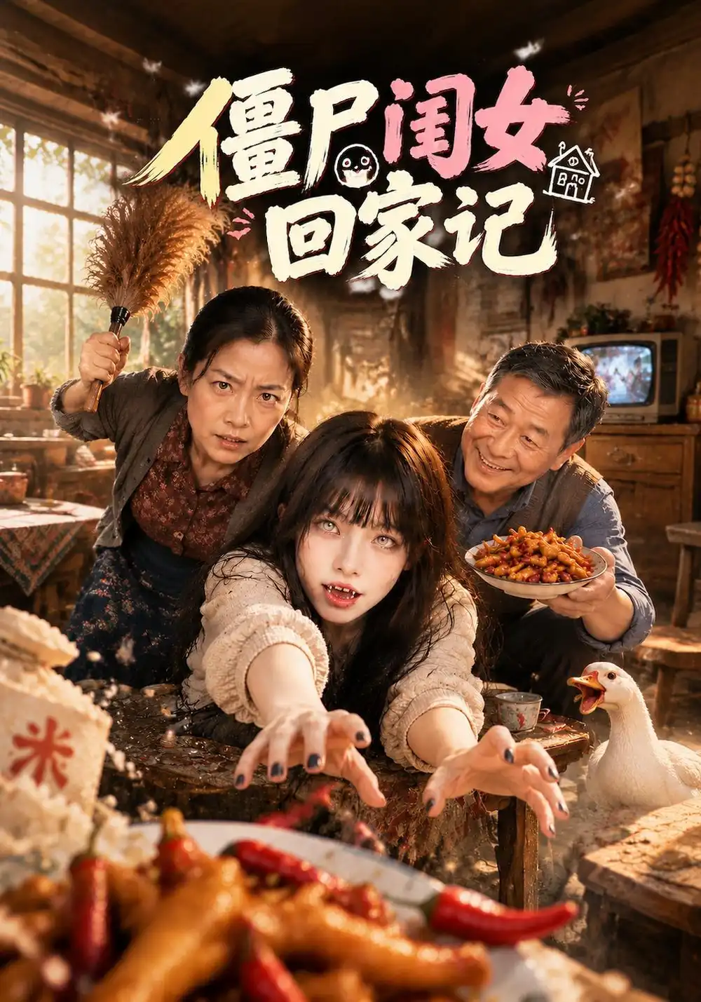 《僵尸闺女回家记（59集）AI短剧》短剧全集免费在线观看-CD网盘社
