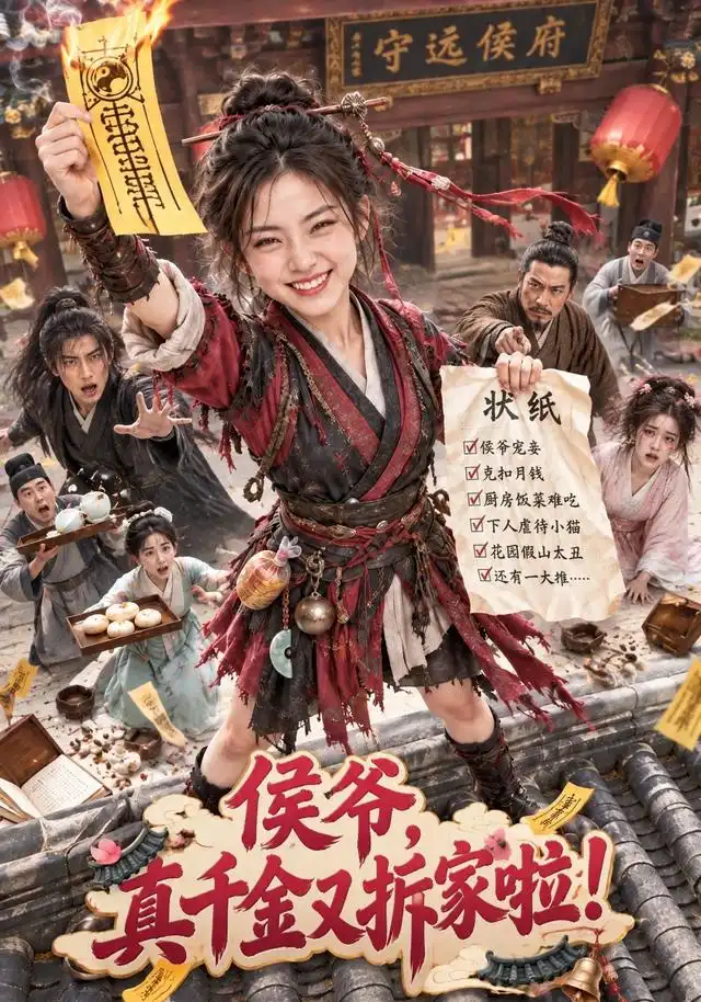《侯爷，真千金又拆家啦！&侯爷真千金又拆家啦（86集）AI短剧》短剧全集免费在线观看-CD网盘社