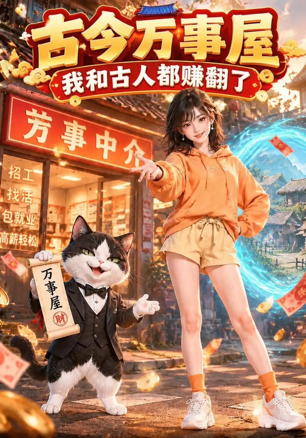 《古今万事屋：我和古人都赚翻了&古今万事屋我和古人都赚翻了（152集）AI短剧》短剧全集免费在线观看-CD网盘社