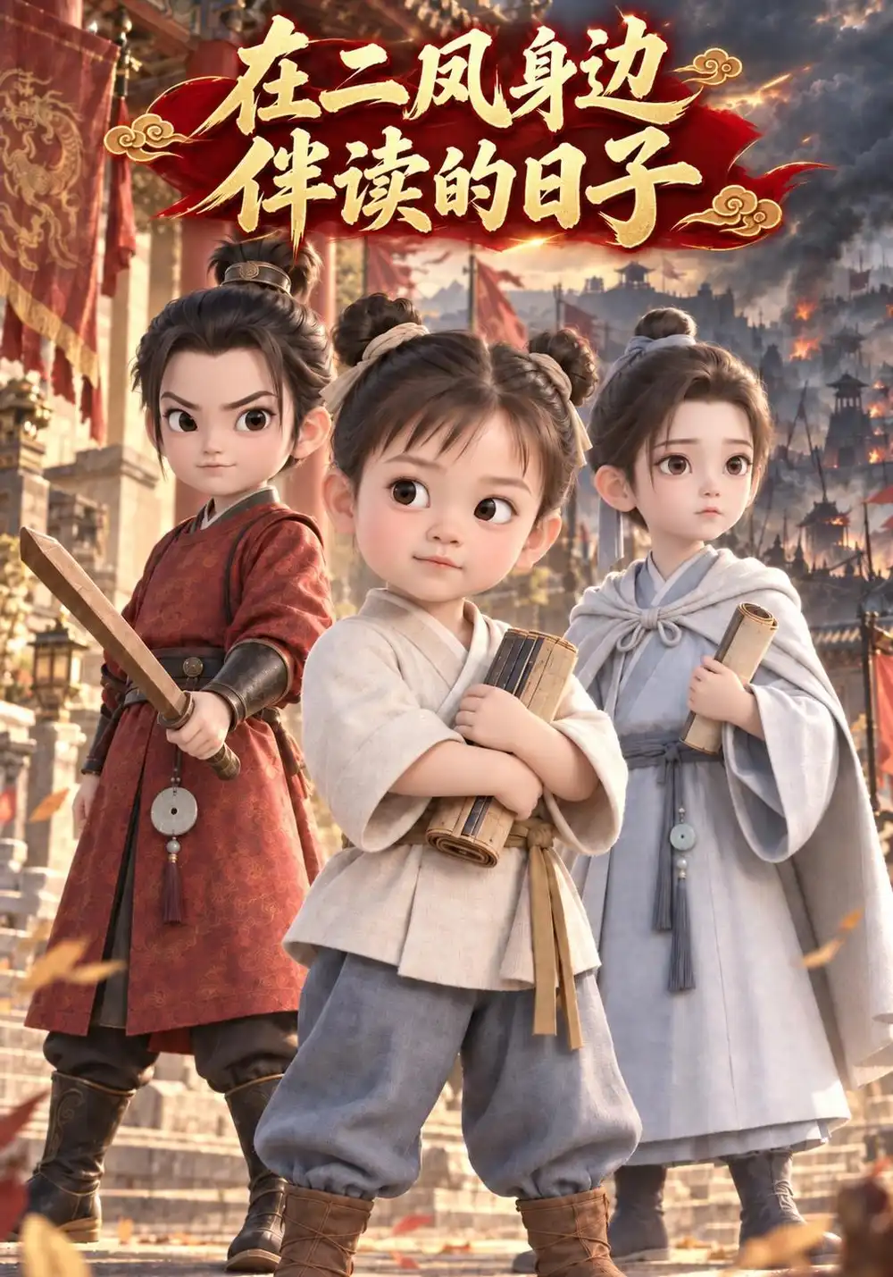 《在二凤身边伴读的日子（82集）AI短剧》短剧全集免费在线观看