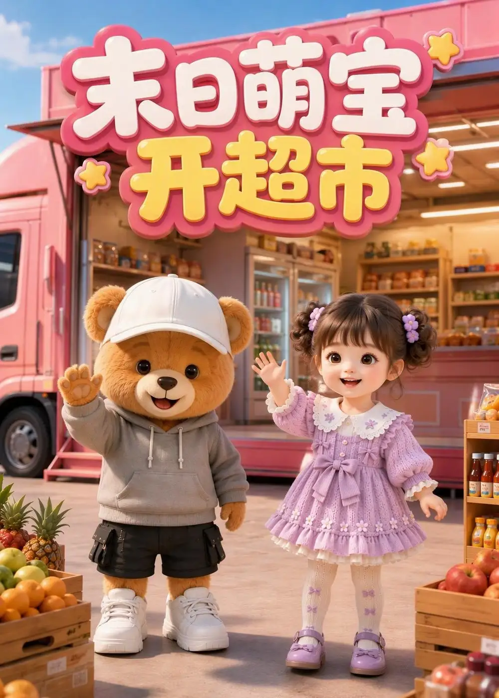 《末日萌宝开超市(111集)AI短剧》短剧全集免费在线观看-CD网盘社