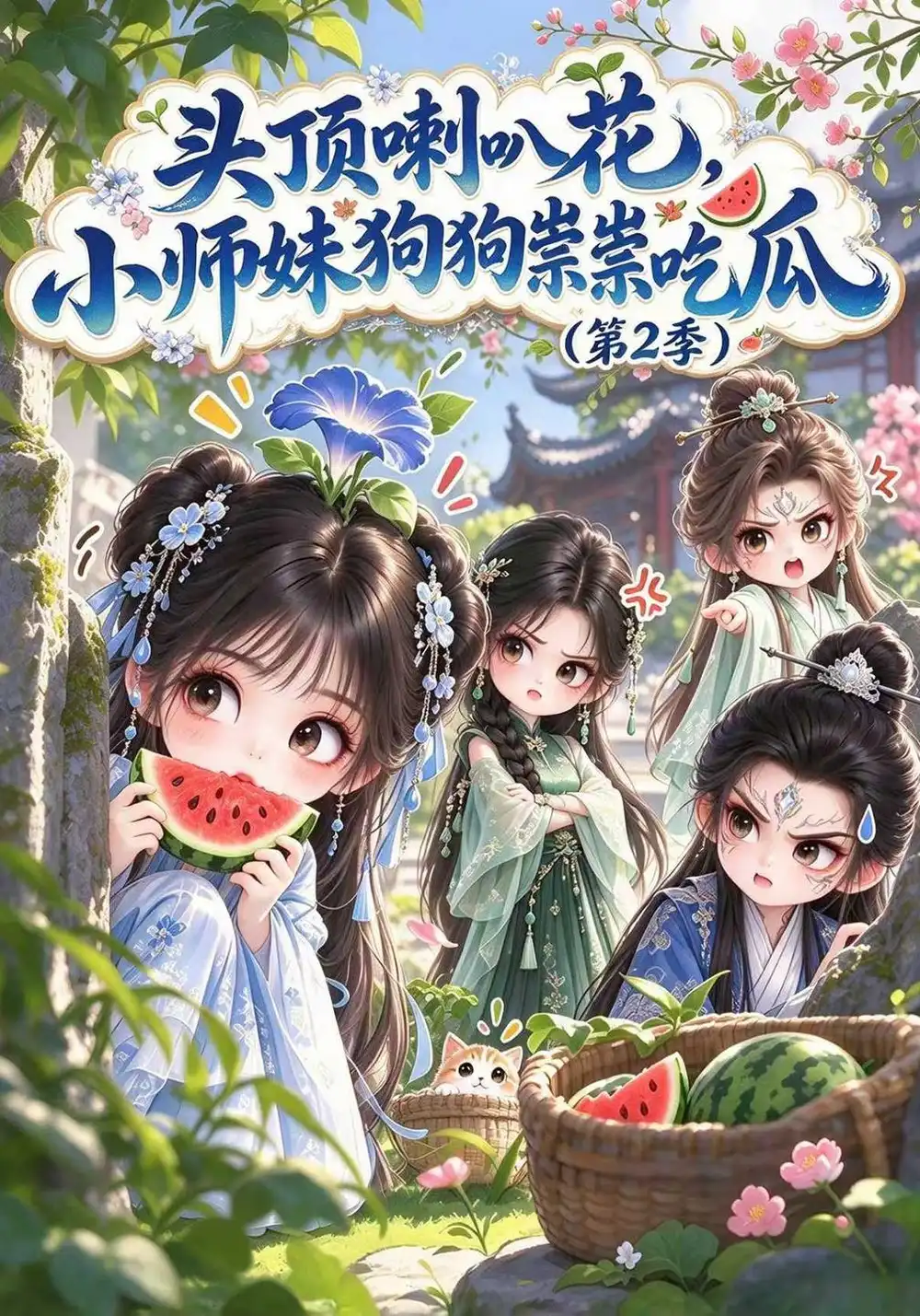 头顶喇叭花，小师妹狗狗祟祟吃瓜2&头顶喇叭花小师妹狗狗祟祟吃瓜2（119集）AI短剧全集免费在线观看 - 第一搜