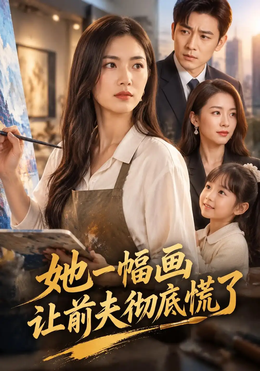 《她一幅画让前夫彻底慌了(35集)AI短剧》短剧全集免费在线观看-CD网盘社
