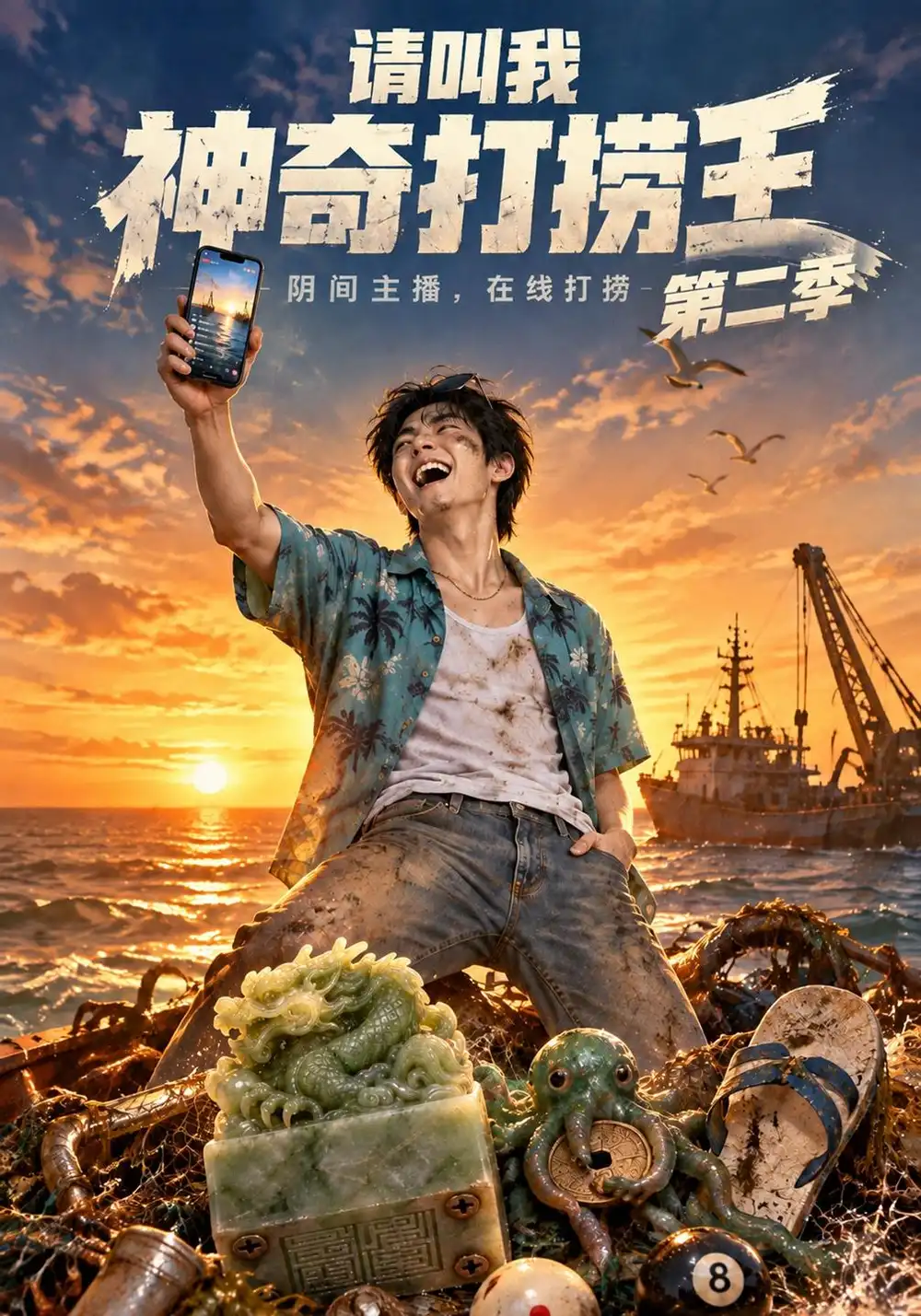 《请叫我神奇打捞王第二季（151集）AI短剧》短剧全集免费在线观看-CD网盘社