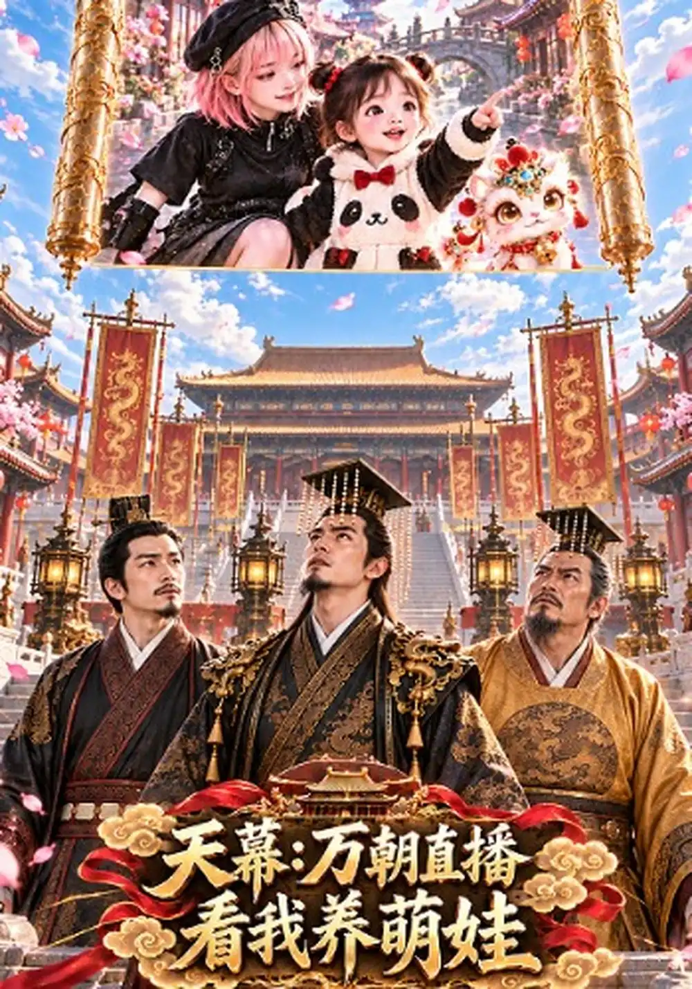 《天幕:万朝直播看我养萌娃&天幕万朝直播看我养萌娃(122集)AI短剧》短剧全集免费在线观看-CD网盘社
