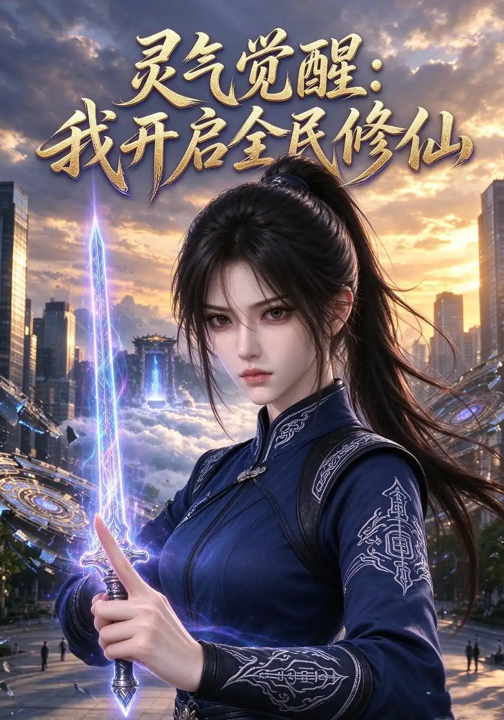 《灵气觉醒：我开启全民修仙&灵气觉醒我开启全民修仙（163集）AI短剧》短剧全集免费在线观看-CD网盘社