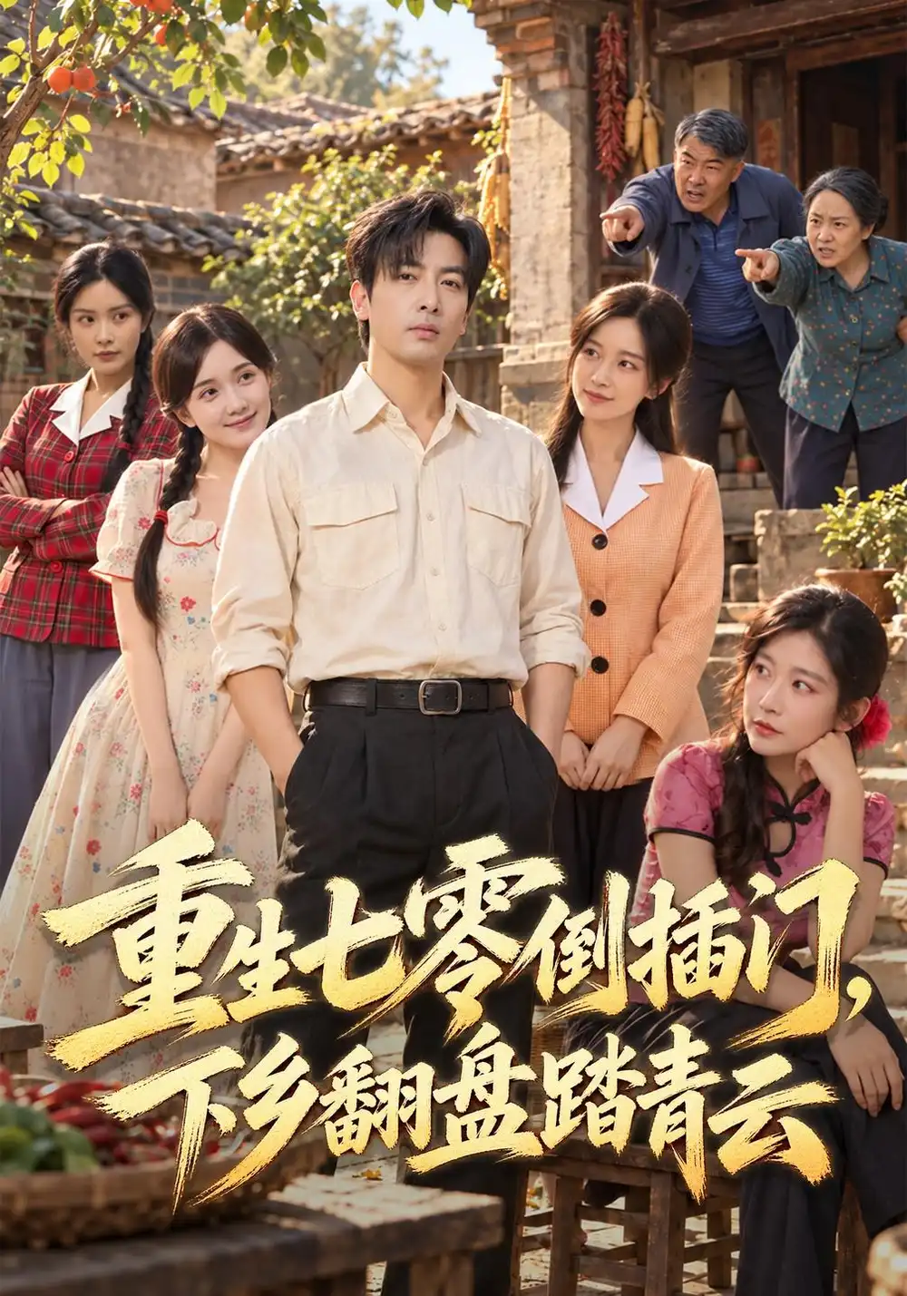 《重生七零倒插门，下乡翻盘踏青云（66集）郑明洋&王倩倩&小冰》短剧全集免费在线观看-CD网盘社