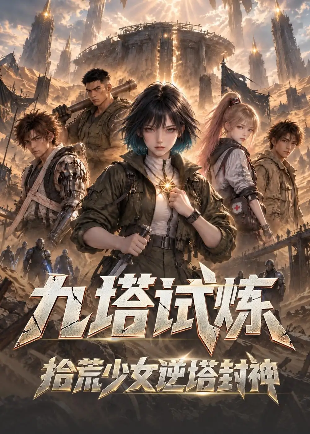 《九塔试炼:拾荒少女逆塔封神&九塔试炼拾荒少女逆塔封神(80集)AI短剧》短剧全集免费在线观看-CD网盘社