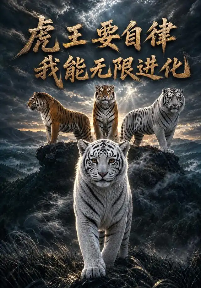 《虎王要自律：我能无限进化&虎王要自律我能无限进化（122集）AI短剧》短剧全集免费在线观看-CD网盘社
