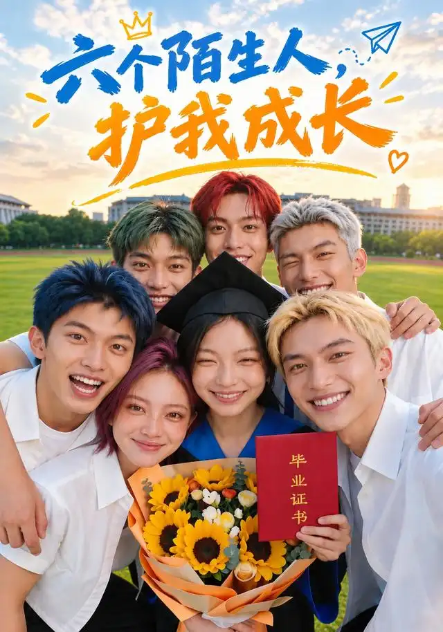 《六个陌生人，护我成长&六个陌生人护我成长（63集）AI短剧》短剧全集免费在线观看-CD网盘社
