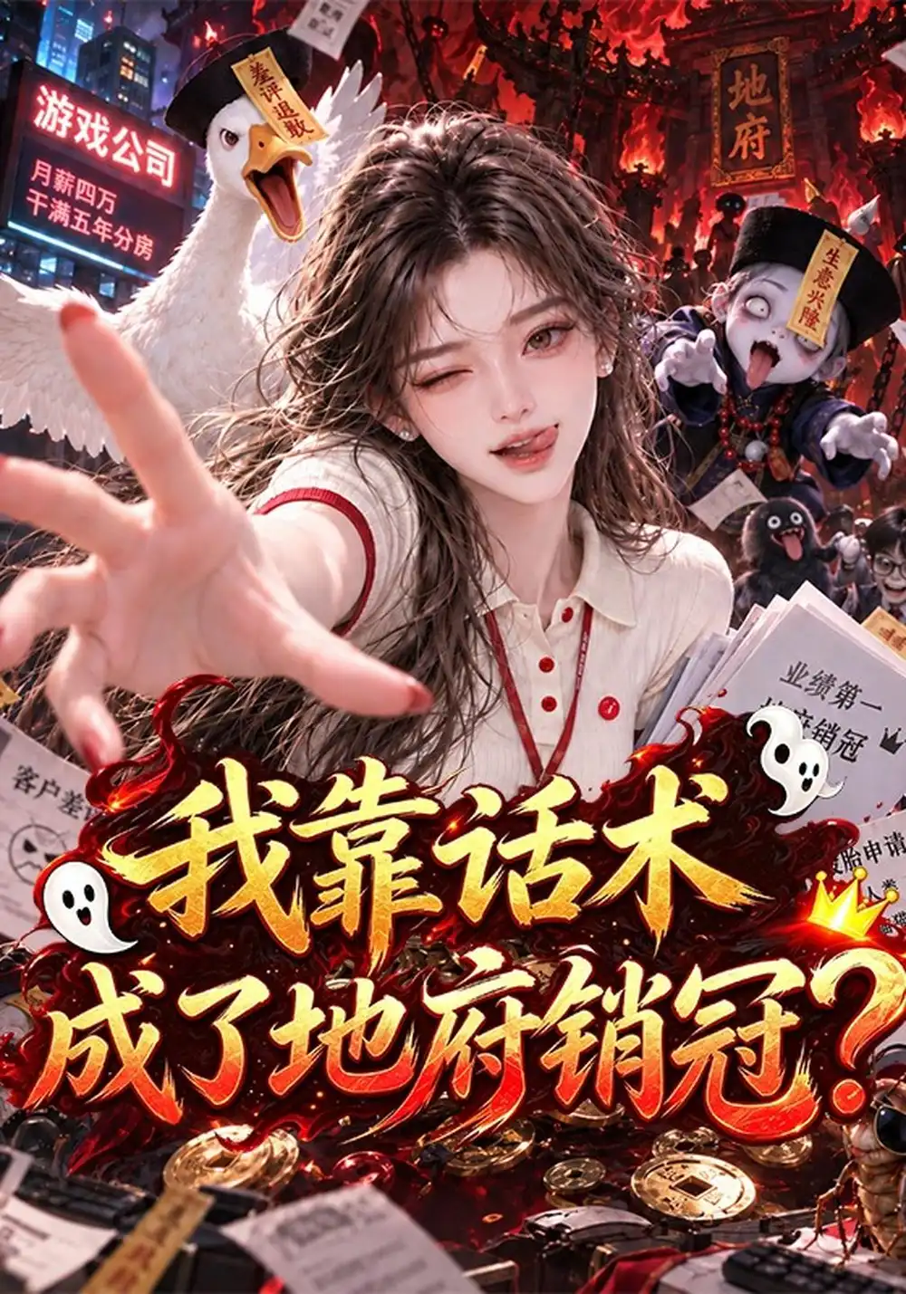 《我靠话术成了地府销冠?&我靠话术成了地府销冠(73集)AI短剧》短剧全集免费在线观看-CD网盘社