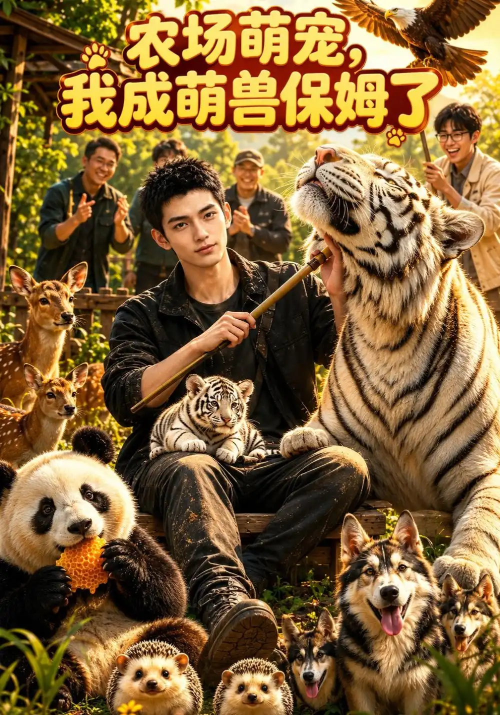 《农场萌宠，我成萌兽保姆了&农场萌宠我成萌兽保姆了（65集）AI短剧》短剧全集免费在线观看