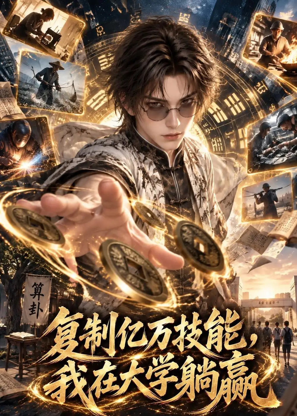 《复制亿万技能，我在大学躺赢&复制亿万技能我在大学躺赢（122集）AI短剧》短剧全集免费在线观看-CD网盘社