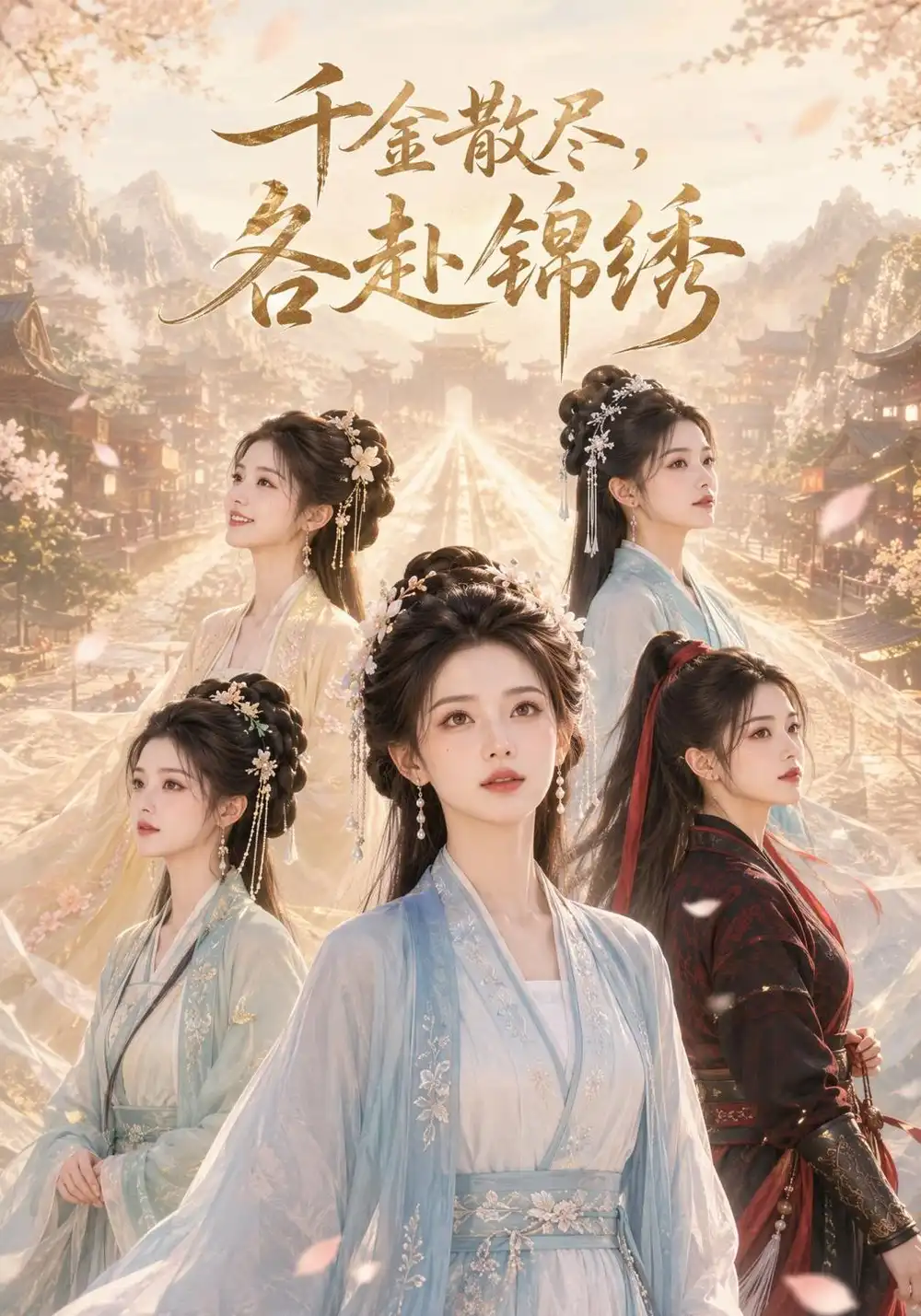 《千金散尽，各赴锦绣&千金散尽各赴锦绣（160集）AI短剧》短剧全集免费在线观看-CD网盘社