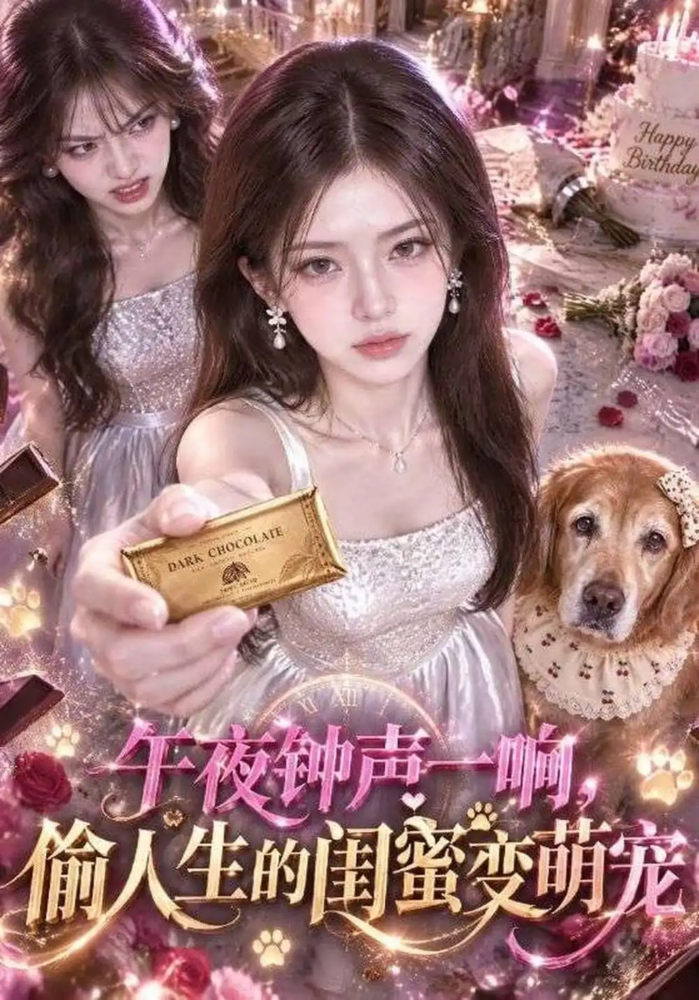 《午夜钟声一响，偷人生的闺蜜变萌宠&午夜钟声一响偷人生的闺蜜变萌宠（50集）AI短剧》短剧全集免费在线观看-CD网盘社