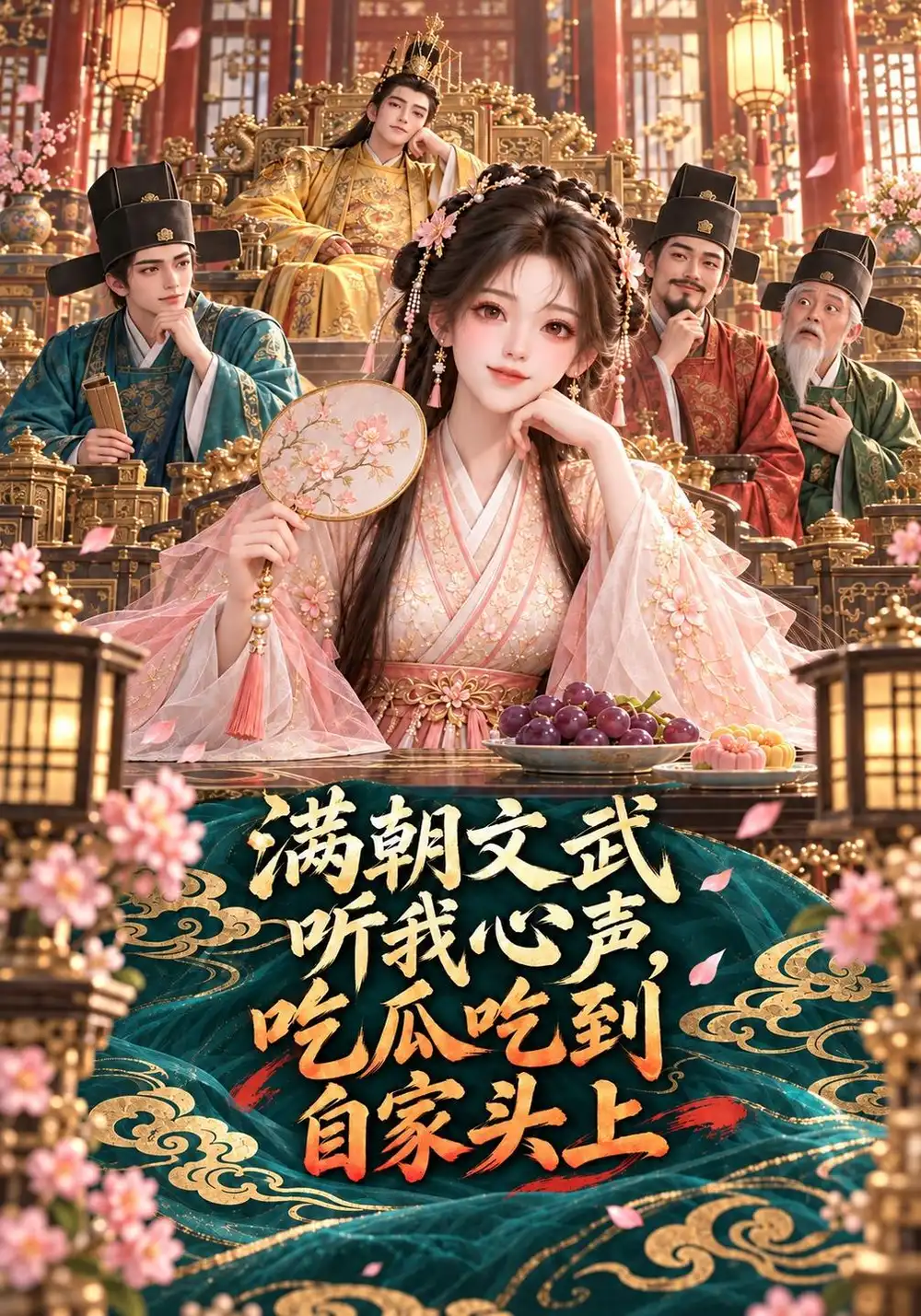 《满朝文武听我心声，吃瓜吃到自家头上&满朝文武听我心声吃瓜吃到自家头上（120集）AI短剧》短剧全集免费在线观看-CD网盘社