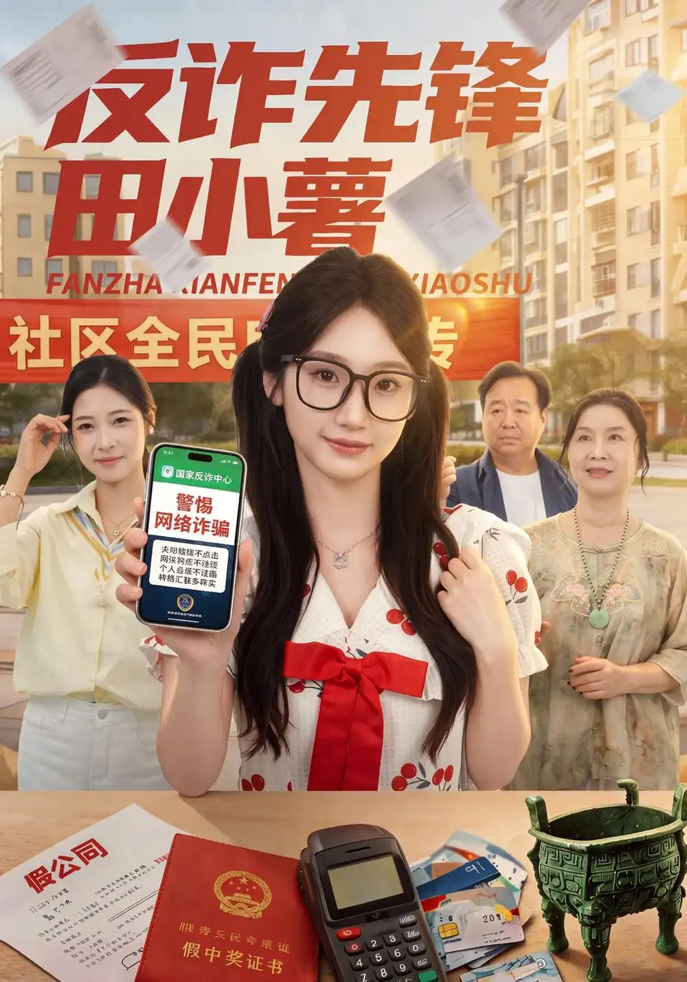 《反诈先锋田小薯（40集）田欣雅&李红卫》短剧全集免费在线观看-CD网盘社