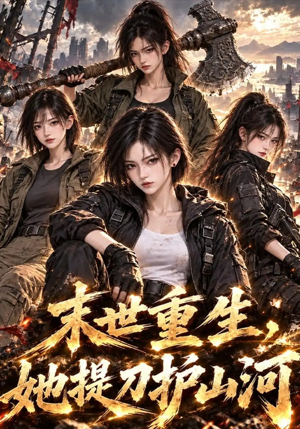 《末世重生，她提刀护山河&末世重生她提刀护山河（268集）AI短剧》短剧全集免费在线观看-CD网盘社