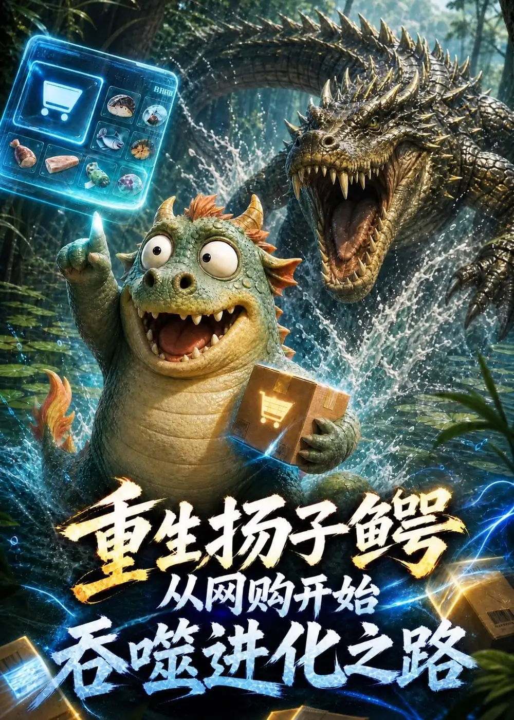 《重生扬子鳄：从网购开始吞噬进化之路&重生扬子鳄从网购开始吞噬进化之路（222集）AI短剧》短剧全集免费在线观看-CD网盘社