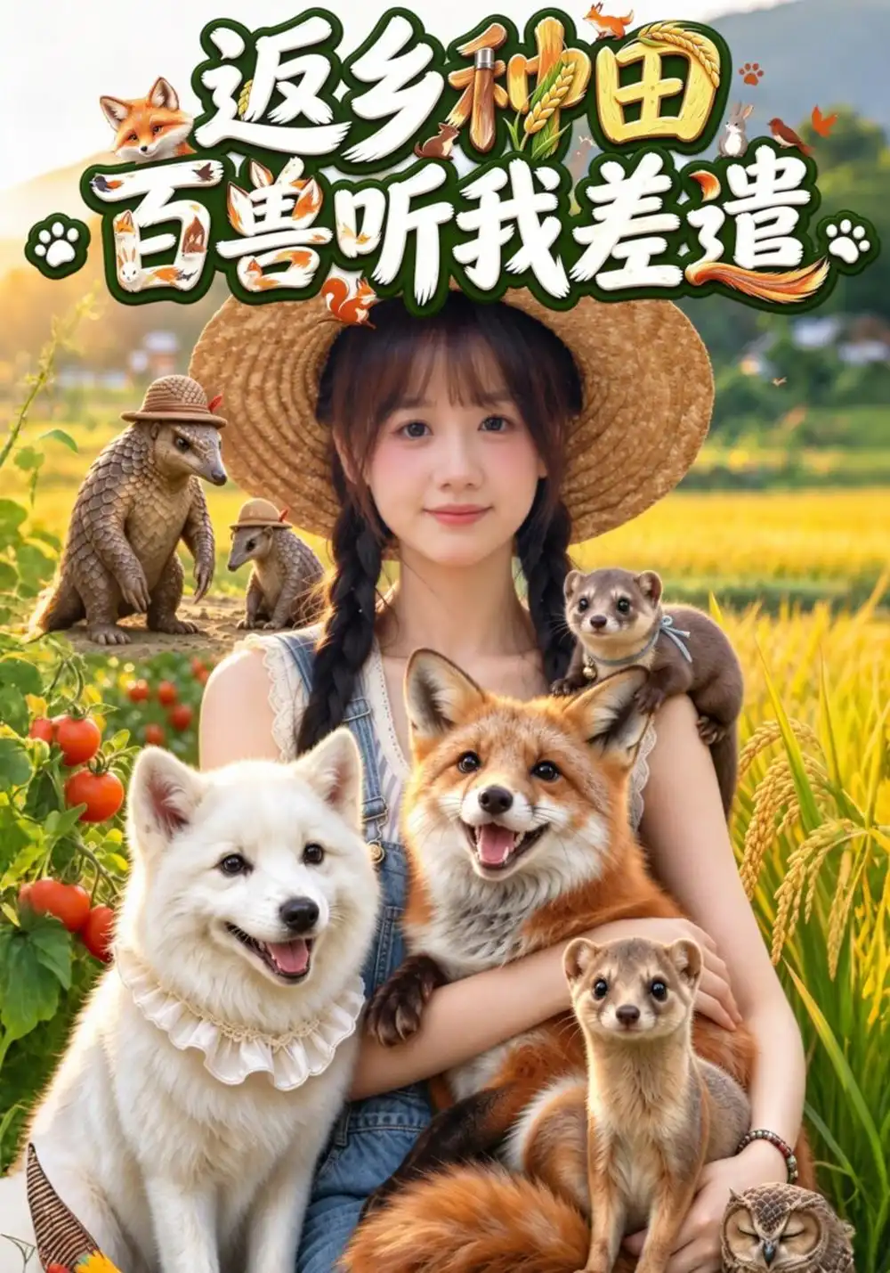 《返乡种田，百兽听我差遣（65集）仇乐瑶&杨皓文》短剧全集免费在线观看-CD网盘社