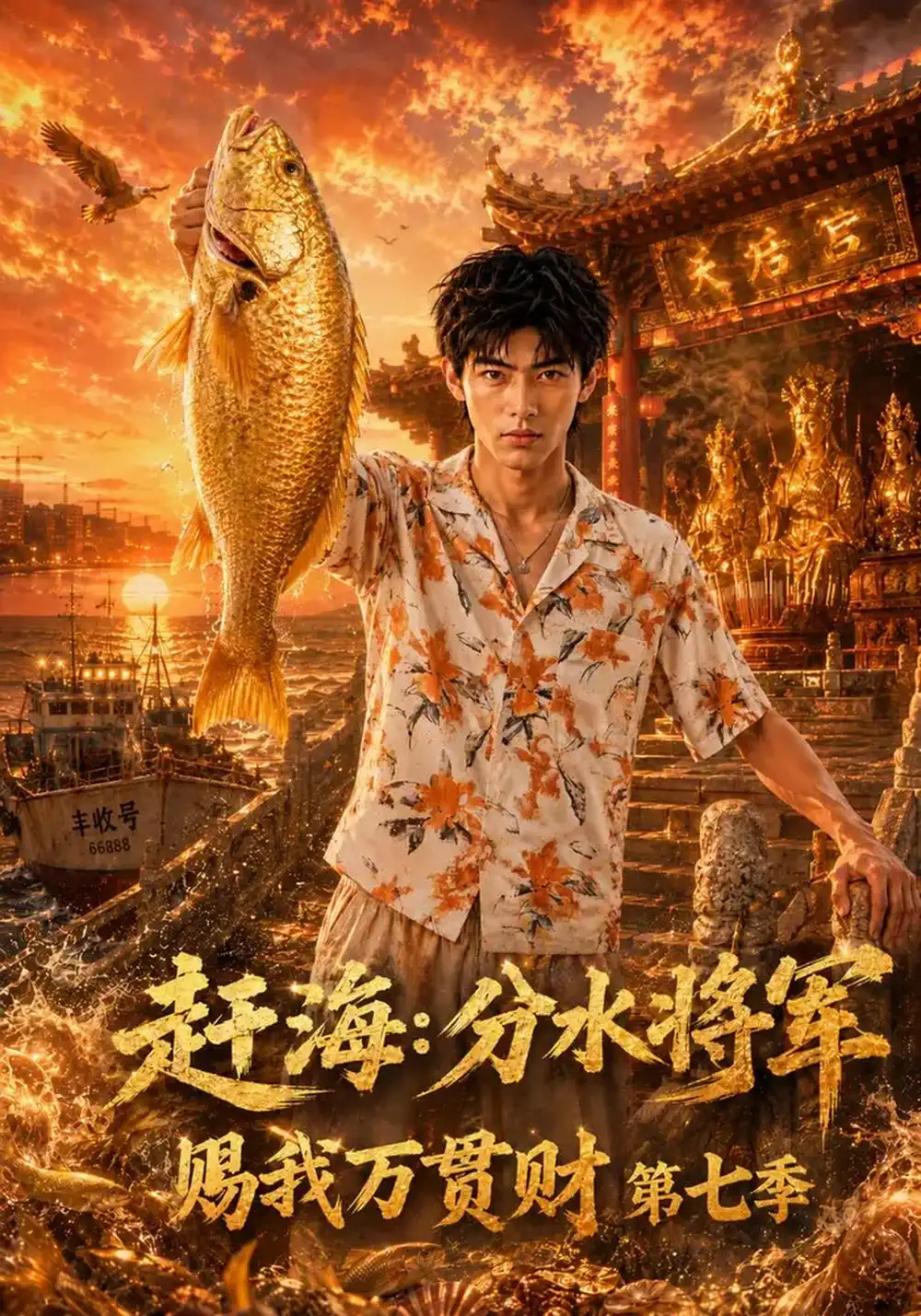 《赶海：分水将军赐我万贯财第七季&赶海分水将军赐我万贯财第七季（238集）AI短剧》短剧全集免费在线观看-CD网盘社