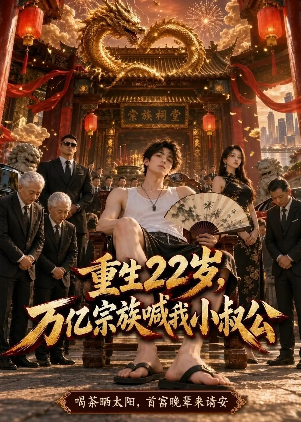 《重生22岁，万亿宗族喊我小叔公&重生22岁万亿宗族喊我小叔公（129集）AI短剧》短剧全集免费在线观看-CD网盘社