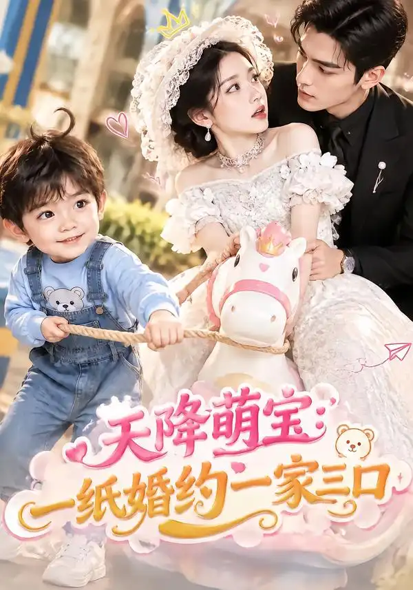 《天降萌宝_一纸婚约一家三口&天降萌宝一纸婚约一家三口（75集）AI短剧》短剧全集免费在线观看-CD网盘社
