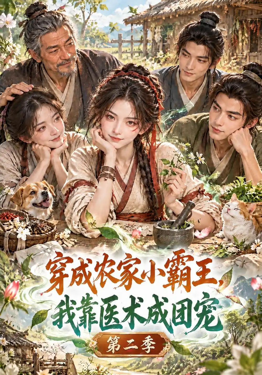 《穿成农家小霸王，我靠医术成团宠第二季&穿成农家小霸王我靠医术成团宠第二季（500集）AI短剧》短剧全集免费在线观看-CD网盘社